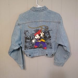Vintage Mickey Mouse denim jacket